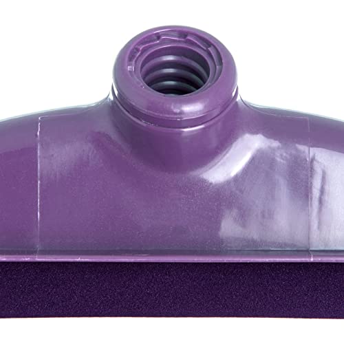 Image of SPARTA 4156868 Plastic Double Foam Squeegee, Commercial Squeegee With Durable Contruction For Cleaning, Commercial, Residential, 24 Inches, Purple