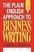 The Plain English Approach to Business Writing