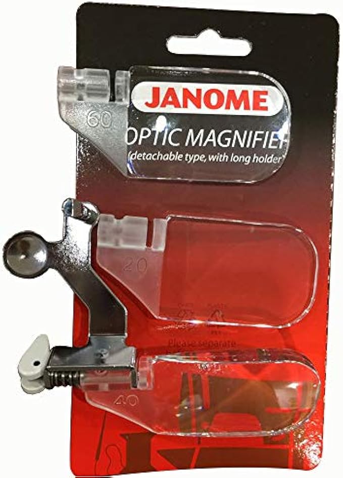 LNKA Optic Magnifier (20x 40x 60x) for Janome Presser Foot # 202400006/202130002