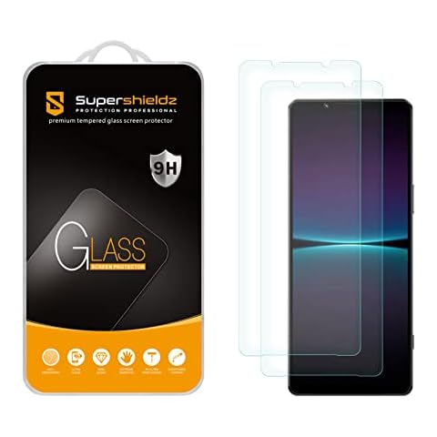Supershieldz Tempered Glass Screen Protector for Sony Xperia 1 IV (2 Pack) Cover