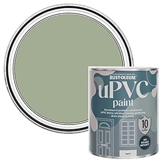 Rust-Oleum Green uPVC Door and Window Paint in Matt Finish - Bramwell 750ml