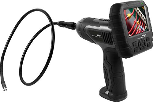 Whistler WIC-4750 Waterproof Borescope Inspection Snake Camera with LED Lighting, 3.5" LCD Monitor