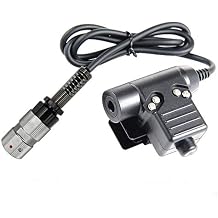 نظام ArmorMason U94 PTT مع موصل U-329 / U MIL-C-55116 6-Pin لراديو AN / PRC-148 و AN / PRC-152
