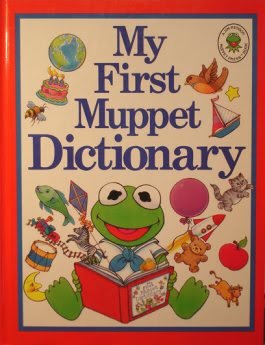 Hardcover My First Muppet Dictionary Book