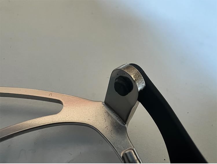 Kendo Glasses, Kendo Spectacle, Titinum frame, for shortsighted kendoka, without precripition. Eye protectors, Silver