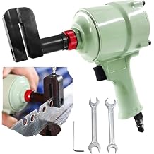 Industrial Air Hole Puncher, Pneumatic Hole Opener Punch Flange Tool, Pneumatic Punch Gun,Metal Pneumatic Puncher Diameter 3.2-13mm for Doors and Windows, Factory, EctSizem10