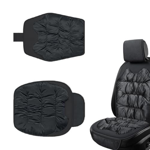 Fahrer Sitzkissen - Ergonomische Autokissen, atmungsaktives Stuhlkissen, verstellbare Fahrzeugmatte, LKW -Komfort tragbare Reiseunterstützung | Soft Memory Foam Booster für lange Laufwerke, lindert Rü