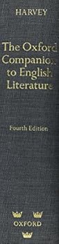 Hardcover THE OXFORD COMPANION TO ENGLISH LITERATURE, FOURTH EDITION REVISED Book