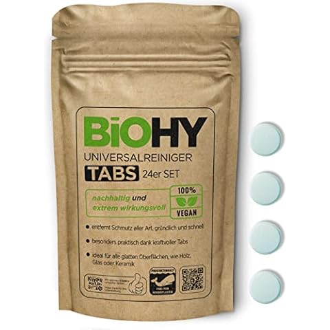 BiOHY Universalreiniger Putzmittel Tabs | nachhaltige Allzweck-Tabletten zum Auflösen Cover