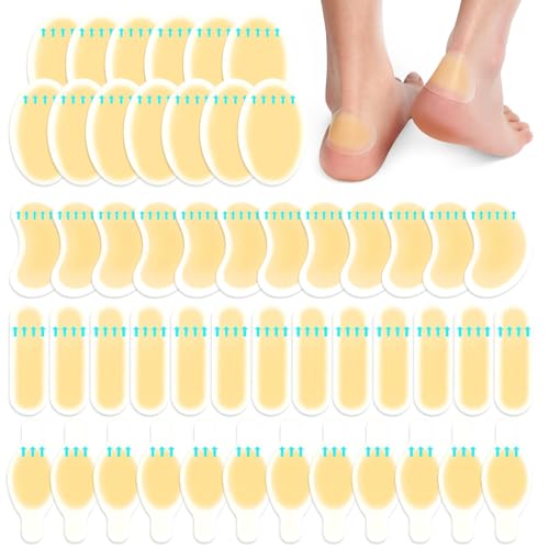 Recopilación de Fundas de talonarios para Mujer , tabla con los diez mejores. 41 HAKUKU Parches Ampollas de 50 Piezas, Protector de La Piel Del Talón, Hidrogel, Curación Rápida, Alivio en Pies, Dedos y Manos, Resistentes al Agua, Adecuado Para Varios Zapatos...
