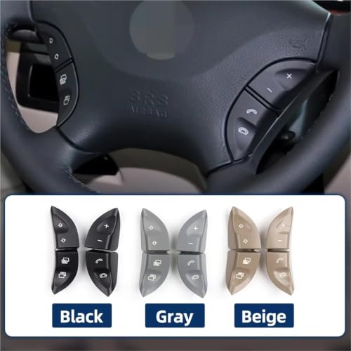 Boutons de volant Benz Classe S W220 couvercle de commande de rechange - 3