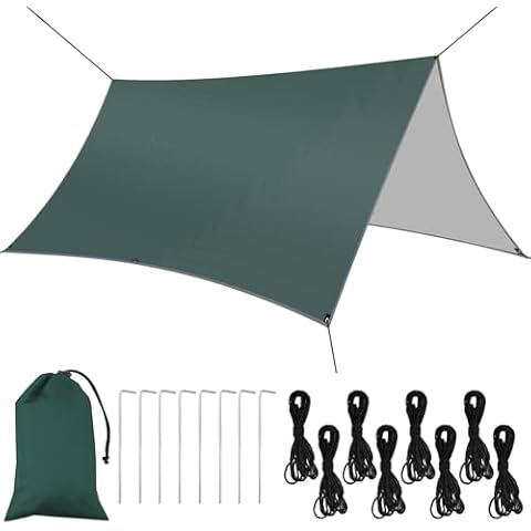 Flintronic Waterproof Camping Tent Tarp Cover