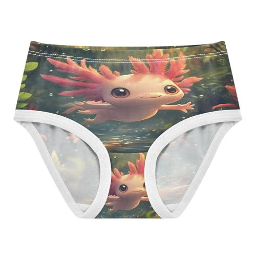 Cute Axolotl Undersea Toddler Girls's Underwear 2T 202b8843