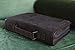 Aviator Bible Cover for Men, Zippered, with Handle, Suede, Brown, Extra Large