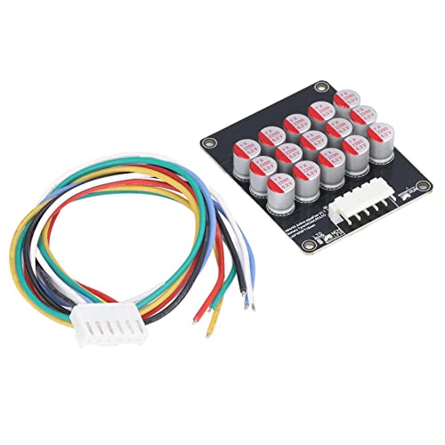 Ecualizador Activo para Baterías 5A, Tablero Equilibrador de Celdas LTO/LFP/NCM con MOS de Baja Resistencia Interna y PCB de Cobre de 2 onzas para Baterías de 60-300 Ah (4-5S) miniatura 2
