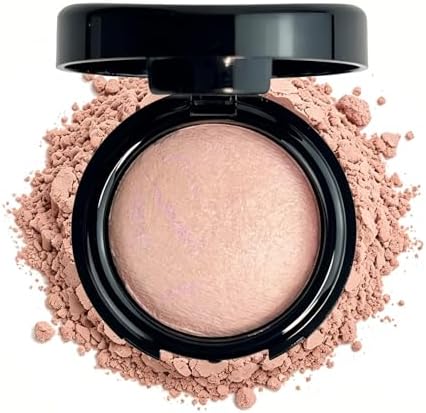 Single Baked Blush Sheer Champagne Powder for Cheeks Glowy Blushes Makeup-2