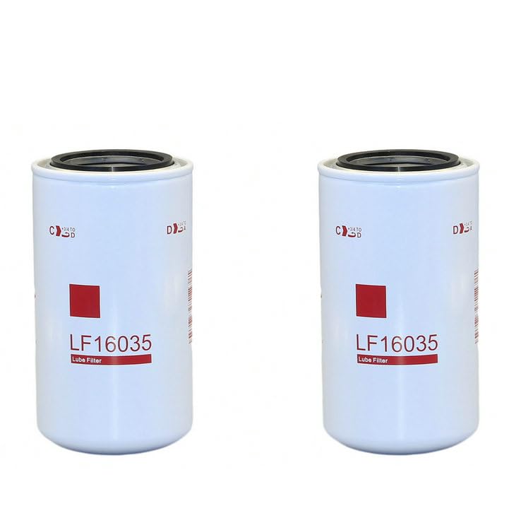 LF16035-2 Oil Filter (Pack of 2) LF16035 for Dodge Ram Cummins Engines Diesel