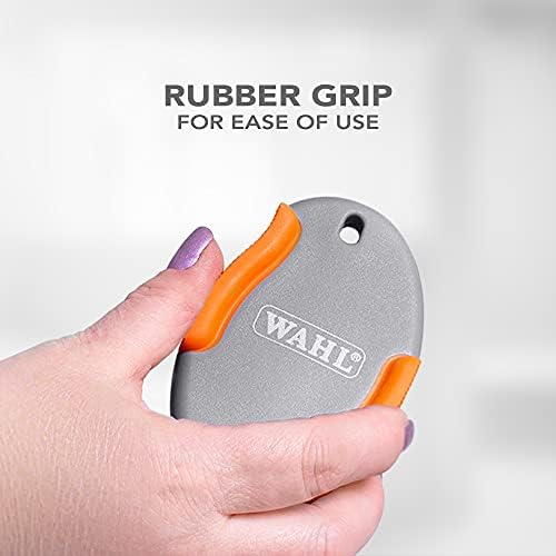WAHL Palm Pal Brush, Pet Grooming Brush, Rubber Grip, Animal Grooming Tools, Face and Body Dog Brush, Brushes for Cats and Dogs, Removes Loose Hair, Dirt and Tangles, Palm-held Brushes