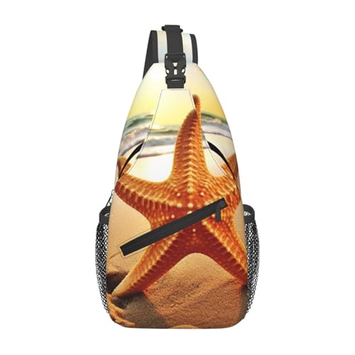 Bolso tipo sling unisex para viaje color negro