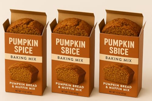 Pumpkin Spice - 3 (15 oz) Pack Box Multipurpose Baking