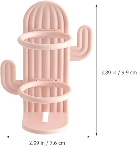 Miniatura 5 de Cabilock Soporte para cepillos de dientes Kawaii para cepillos de dientes eléctricos, estante organizador de baño