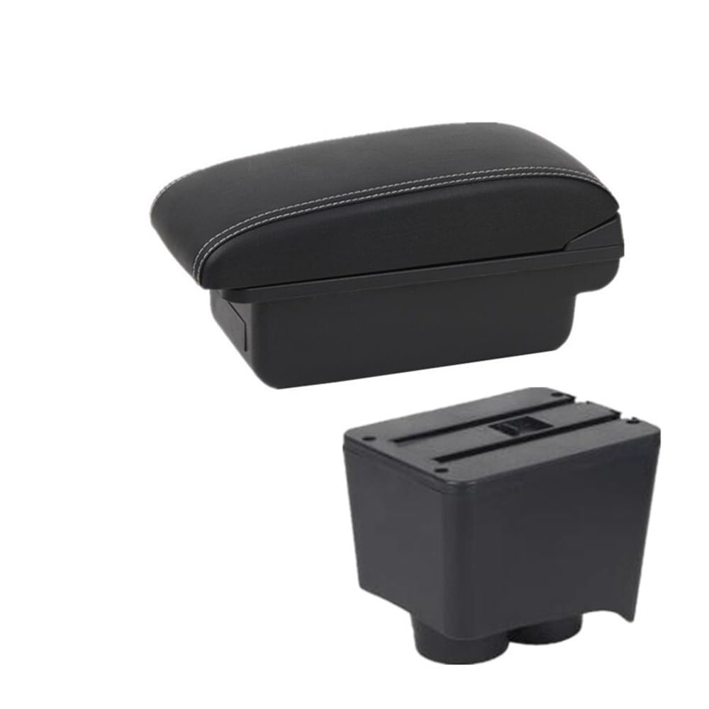 AIERDEYP Car Armrest Box For VW For Polo 9N 3 2002-2008 2009