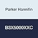 Parker Hannifin B3X5000XXC B3 Series 3-Way Air Control Valve, 2-Position NC-Air Return/Spring Assist, Single Remote Pilot Valve, Remote Pilot-M5 or Valve Less 15mm Solenoid, 1/8" BSPP "G" Inline Port