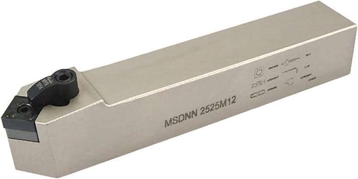 1pcs Lathe External Turning Tool Holder MSDNN1616H12 MSDNN2020K12 MSDNN2525M12 Lathe Cutter External Turning Tool Holder Hole Diameter MSDNN1616H12
