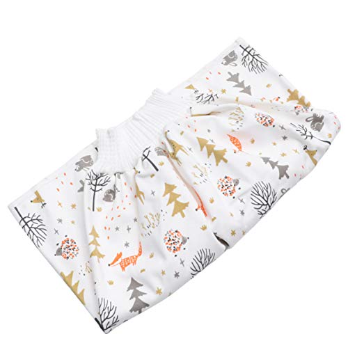 Tomaibaby 1 Stuk Unisex-Baby Peuter Katoenen Trainingsbroek Peuter Zindelijkheidstraining Ondergoed (Grijs Konijn Rode… - Afbeelding 7