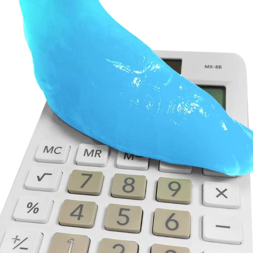 Super Putty Tastaturreiniger - Staub- und Schmutzentferner für Ihren PC, Computer, Handy, Autoreinigungsprodukte, Autozubehör, Gadgets für Männer - wiederverwendbare Putty-Innenraum-Autogadgets (Blau