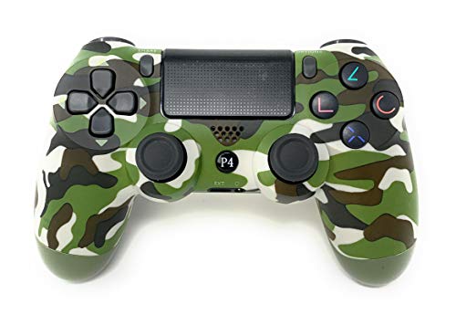 Chasdi Ps4 Controller V2 Wireless Bluetooth with USB Cable for Sony Playstation 4 Compatible with Windows PC & Android OS Camouflage (Green Camo) Chasdi Ps4 Controller V2 Wireless Bluetooth with USB Cable for Sony Playstation 4 Compatible with Windows PC & Android OS Camouflage (Green Camo)
