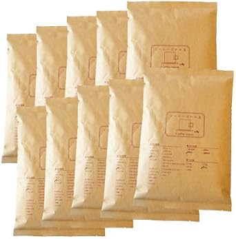 Kohi-Faka-Shop Guatemala Deep Roasted, 11.0 lbs 5 kg, 500 - 700 Cups Extra Fine Grind For Espresso Coffee Beans/Rich Citrus Fruits Fragrance with a Faint Citrus Fruit! Guatemala SHB Deep French Roast Coupe Beans