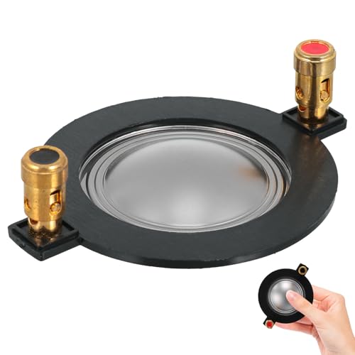 Vaguelly Diaphragme de Corne Rond 344 MM pour Haut-Parleur Remplacement de Diaphragme de Haut-Parleur Audio Pièce de Rechange pour Réparation et Amélioration Sonore