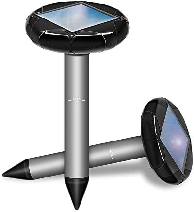 Refastmon Garden Snake Repellent for Outdoors Pet Safe, Snake Repellants, Solar Snake Repeller Snake Out, Snake Away Repellent Humane and Pet Safe (2 Packs)