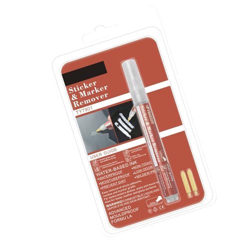 Adhesive Remover Pen Sticker Remover Adhesive Remover Adhesive Stuff Remover for Removing Glues Labels Adhesives Tape