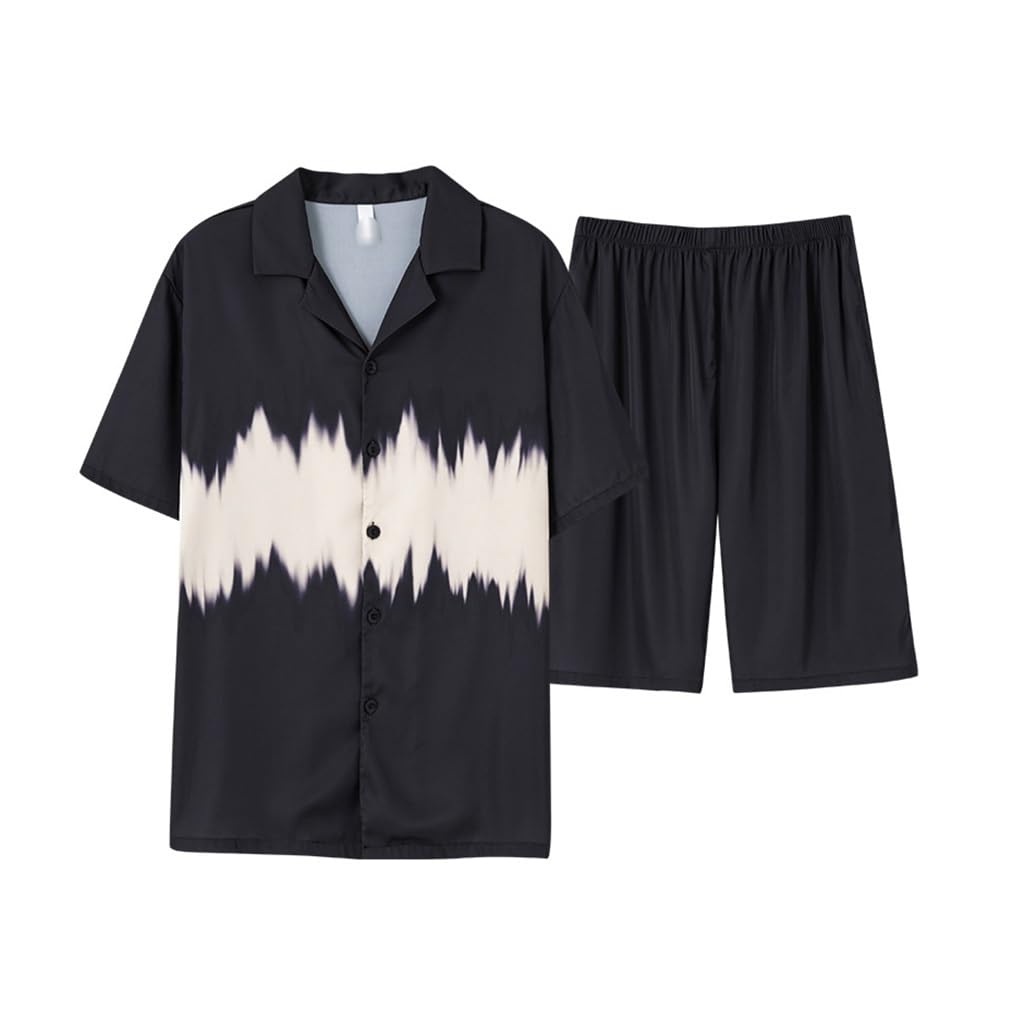 Pyjama d'été en soie de glace taille XL ensemble homewear mince