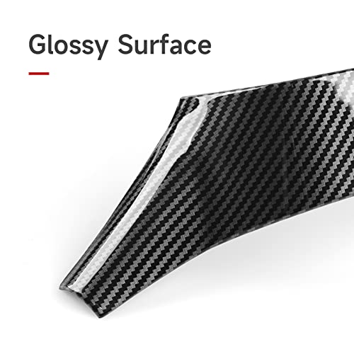 Image of for Honda Civic 2022 2023 2024 2025 2026 11th Gen Accessories ABS Carbon Fiber Decals Interior Stickers