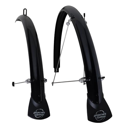 Planet Bike Recycle Fender Set 700c x 45mm with Mudflaps