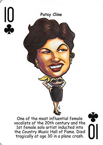 Patsy Cline trading card (Country Music Hall of Famer) 2017 Hero Decks Tribute to Country #10