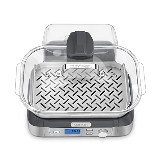 Cuisinart Stm-1000 Cook Fresh Digital Glass Steamer, One Size, Stainless Steel #TOP2