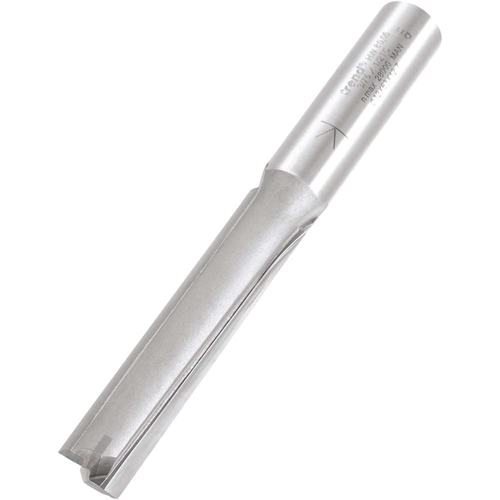 Trend Two flute 12mm dia x 63mm cut  3/75X1/2TC FREE FIRST CLASS DELIVERY