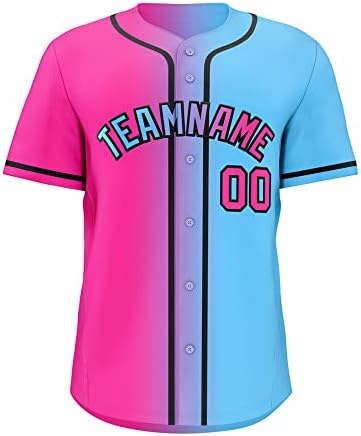 Custom Men Women Boy Baseball Jersey Sports Shirt