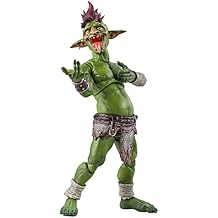 HopDo Toys Mohican Goblin 1/12 Scale Action Figure Collectible Anime Model Kit for Adults, 140mm PVC ABS POM Painted Green Figure with Multiple Accessories, Ages 15+