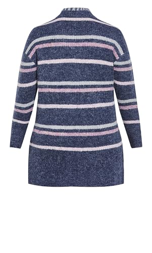 Image of Avenue Women's Skye Stripe Cardigan
