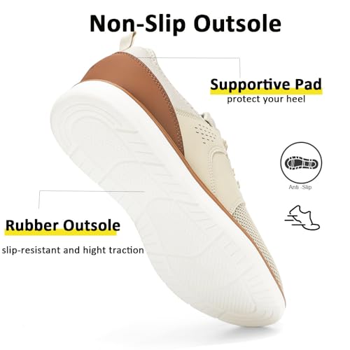 Mens Casual Dress Shoes Slip On Fashion Sneakers Mesh Walking Shoes Breathable Comfortable Non Slip3