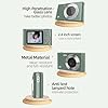 Andoer 4K Digital Camera, 48MP Compact Portable Photo Camera 2.4 Inch Screen 16X Digital Zoom Anti-Shake Face Detection Beauty Effect Motion Detection for Kids Teen Students Beginner (Black) #2
