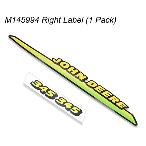 Haiouus M145994 M145995 Hood Top Decals Kit For J-Ohndeere Gt 225 235 245 Lx 266 277 Gx 325 345 And Many Other Models, Fits Gt225 Gt235 Gx335 Gx345 Gx355 Lx266 Lx277 Lx279 (Top Decals Kit) #TOP2