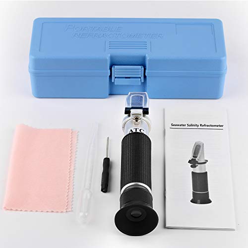 Aquariums Salinity Refractometer for Seawater Marine Fish-Keeping, Dual Scales Specific Gravity Salinity Meter… - Image 7