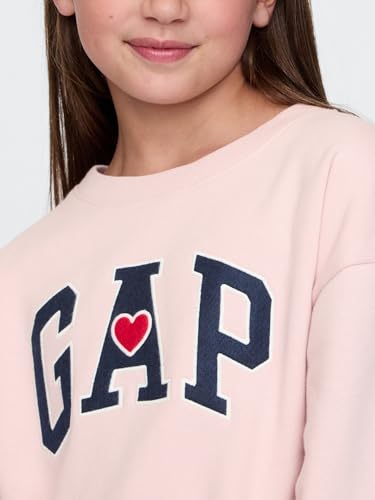 Image of Gap Girls' Logo Fleece Dress