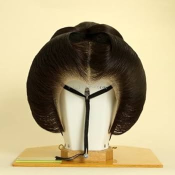 日本髪　かつら　つぶし島田　芸者　芸妓　　日本舞踊　大衆演劇　Mサイズ 日本髪 かつら 大衆演劇 つぶし島田 芸者 芸妓 M -Lサイズ 日本舞踊